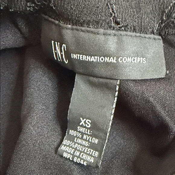 INC Elegant Black Lace Turtleneck Women's Top size XS - Picture 6 of 8